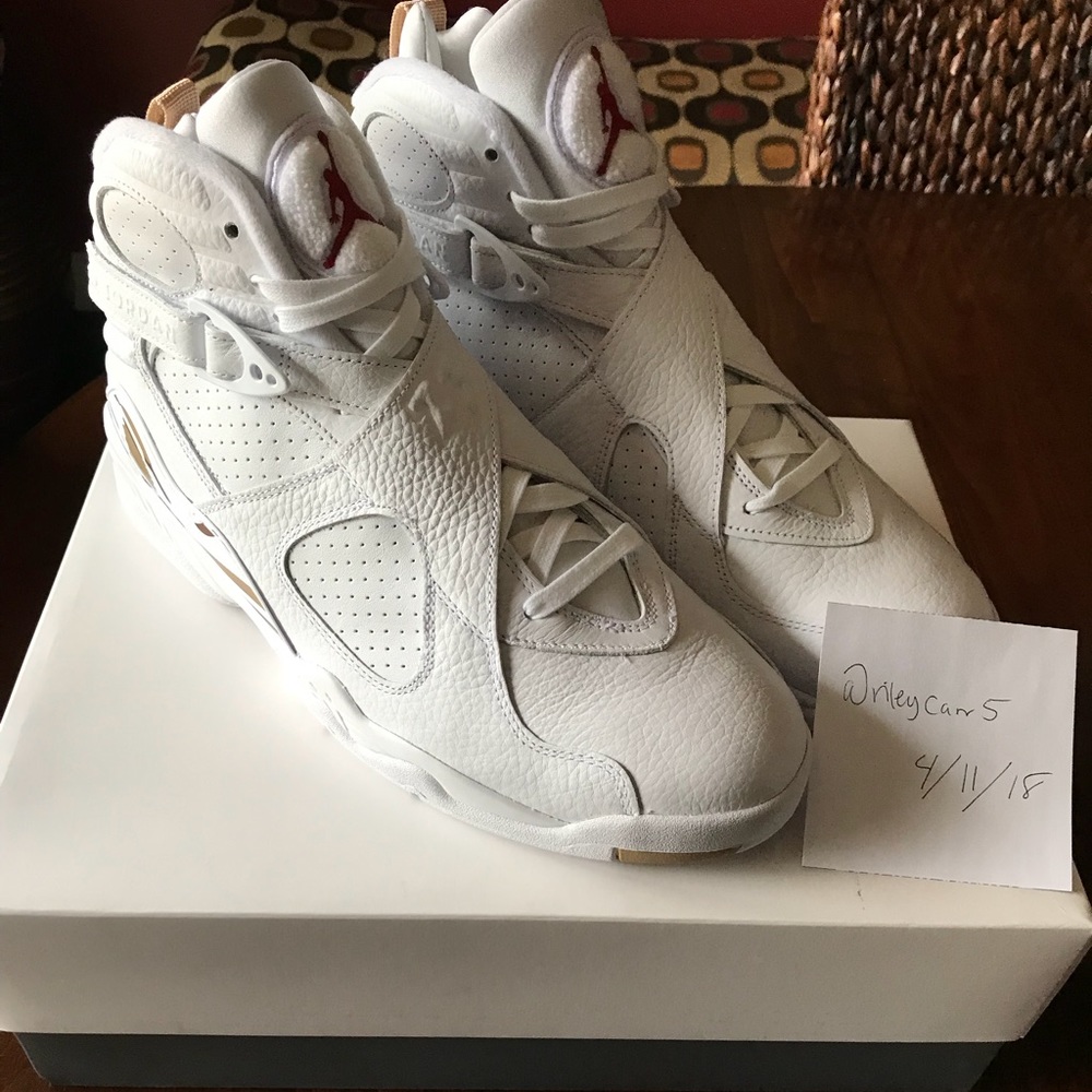 DS Jordan 8 retro ‘ovo’ size 12